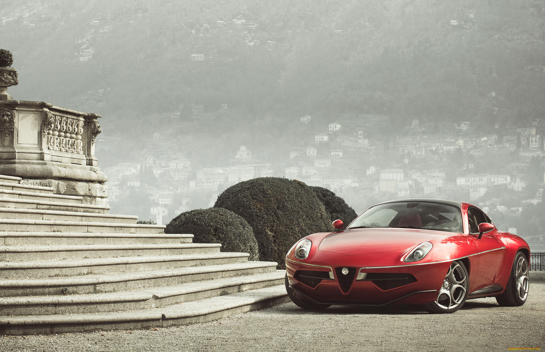 alfa romeo disco volante 2013, , alfa romeo, 2013, red, alfa, romeo, disco, volante